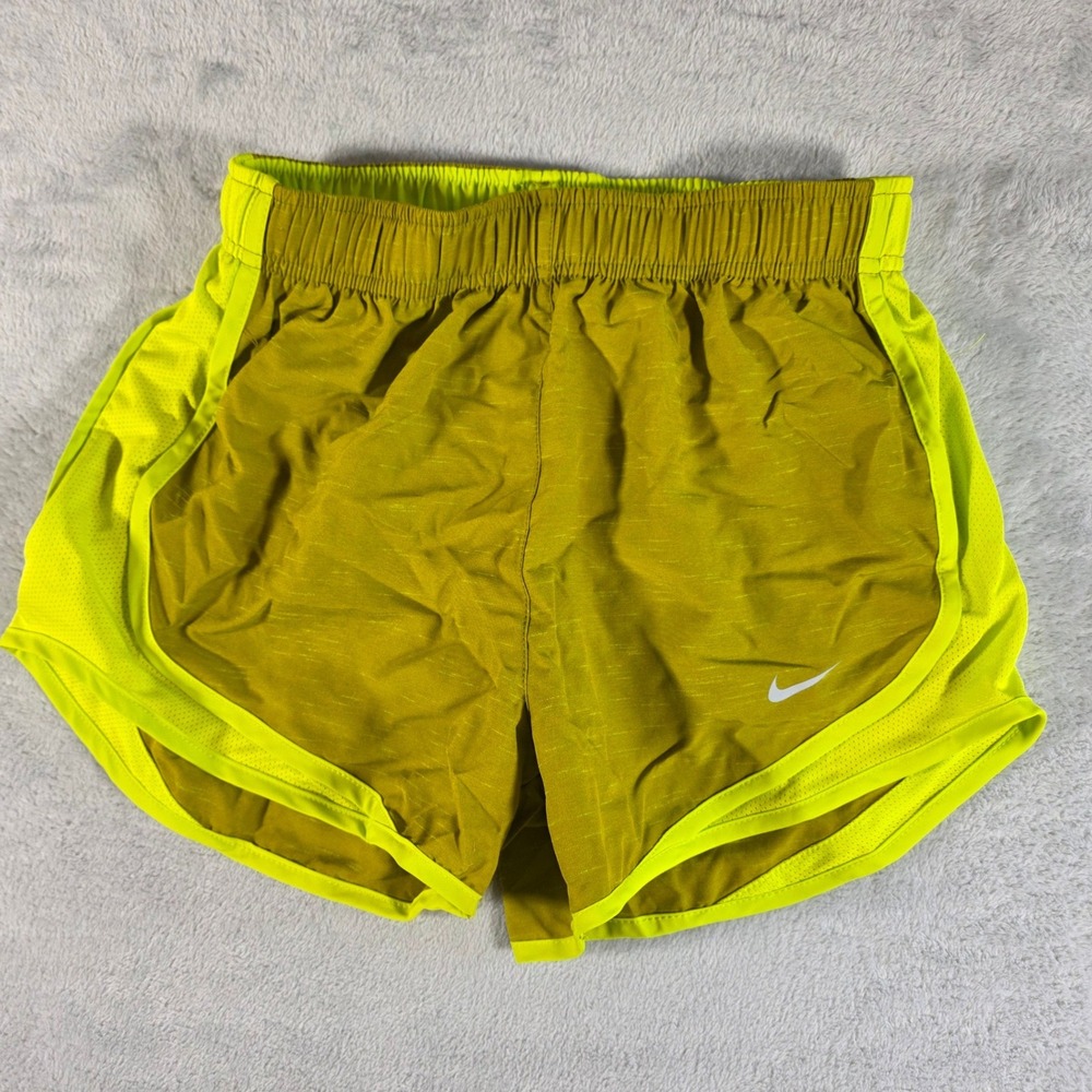 Nike Women's Dri-FIT Tempo Shorts XS / Girls L‎ Running Shorts Green 831555-389